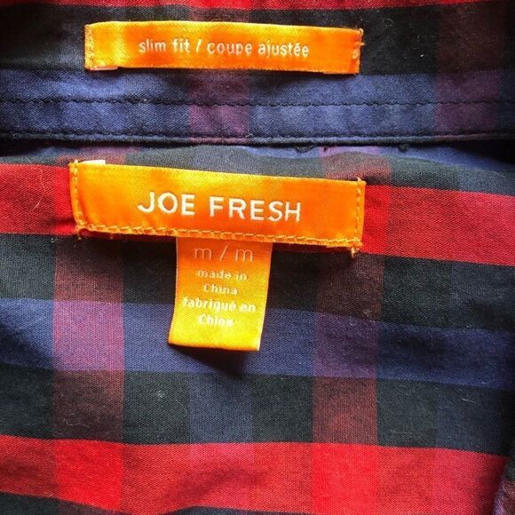 JOE FRESH BUTTON Down Shirt Size M - Picture 3 of 5